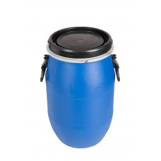 30L Recon Blue HDPE Open Top Drums