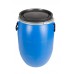 60L Recon Blue HDPE Open Top Drums