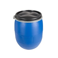 100L Recon Blue HDPE Open Top Drums