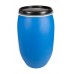 120L Recon Blue HDPE Open Top Drums