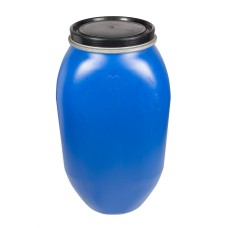135L Recon Blue HDPE Open Top Drums