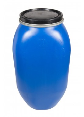 135L Recon Blue HDPE Open Top Drums