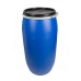 150L Recon Blue HDPE Open Top Drums